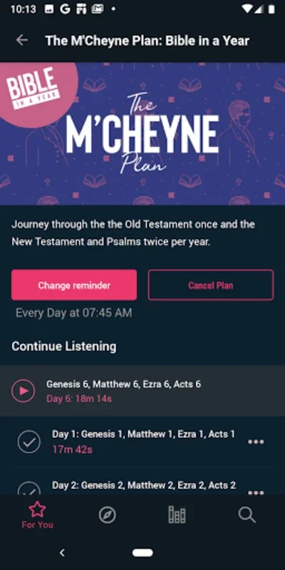 Dwell: Audio Bible for Android - Connect with God's Word