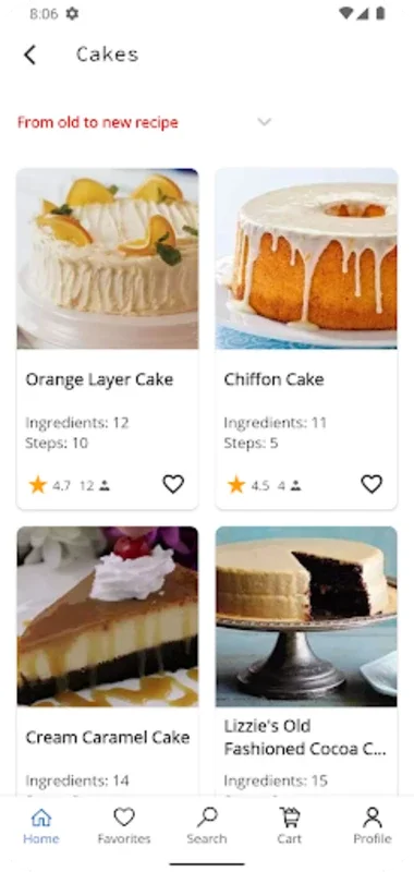 Cake and Baking Recipes for Android - Download the APK from AppHuts