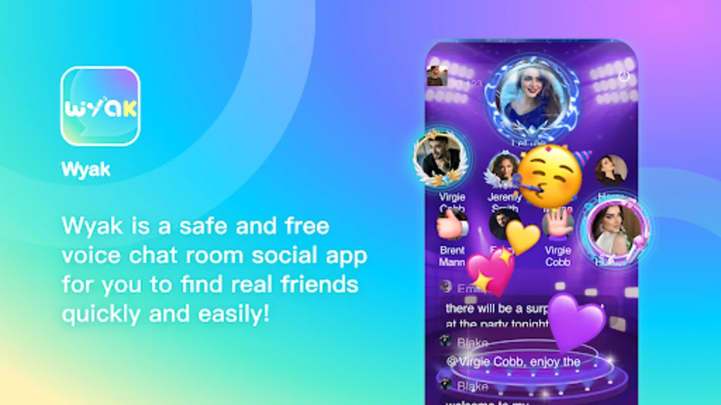 Wyak - Voice Chat & Meet Friends on Android: A Socializing Paradise