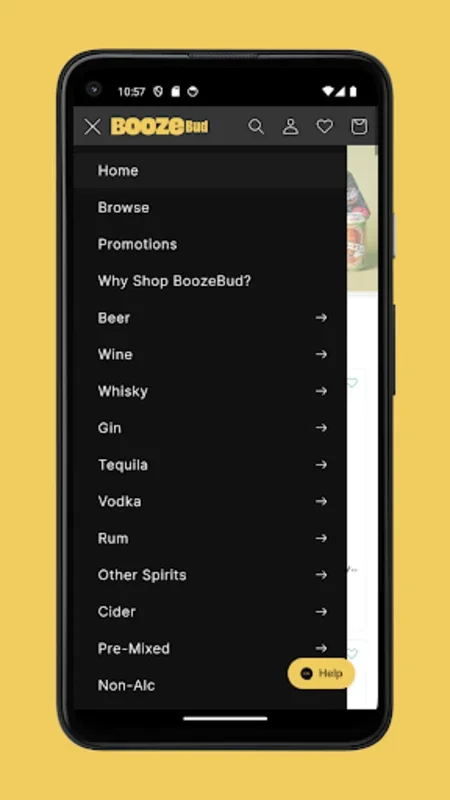 BoozeBud | Online Alcohol for Android - Download the APK from AppHuts