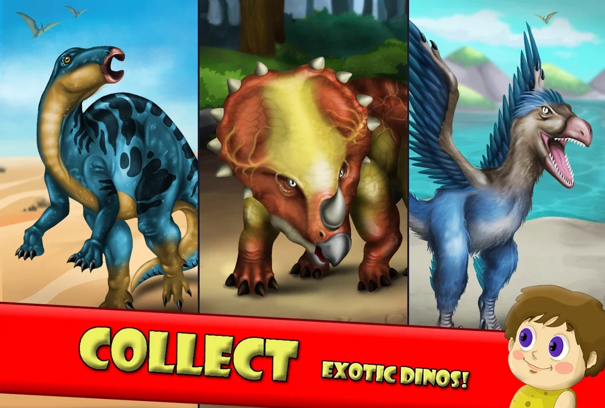 Dino Zoo for Android - Build Your Jurassic World