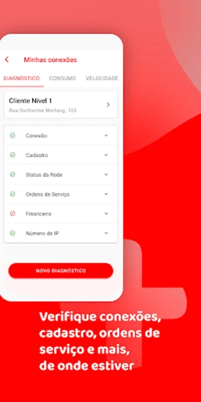 Nossa Internet for Android: Simplify Customer Service