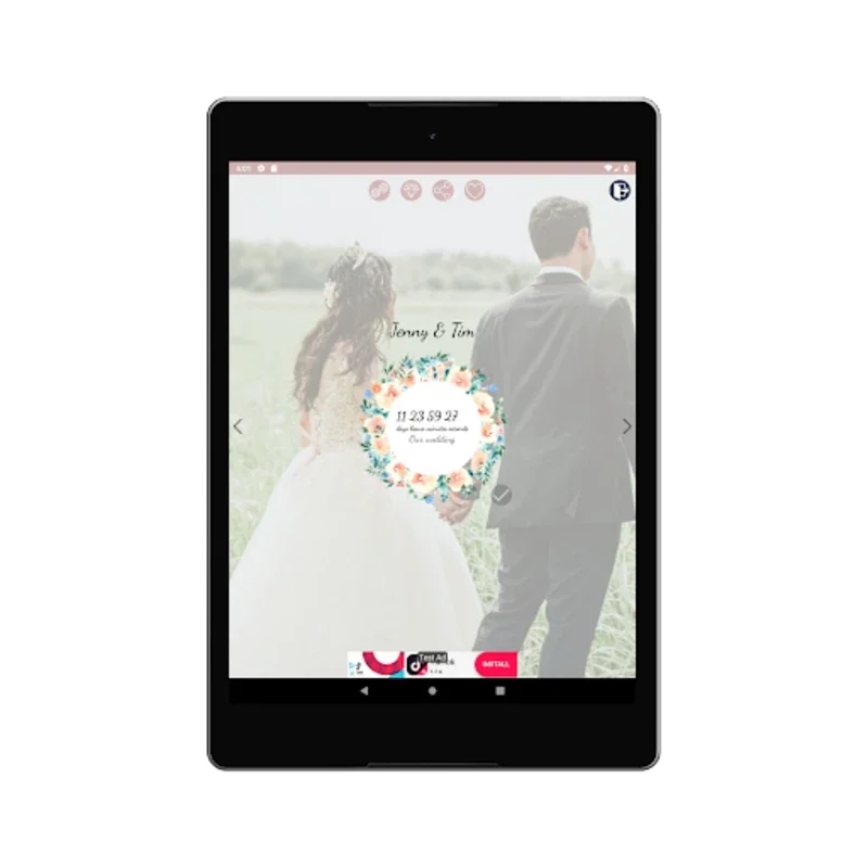 Wedding Countdown Boho Vintage for Android - Plan Your Dream Wedding