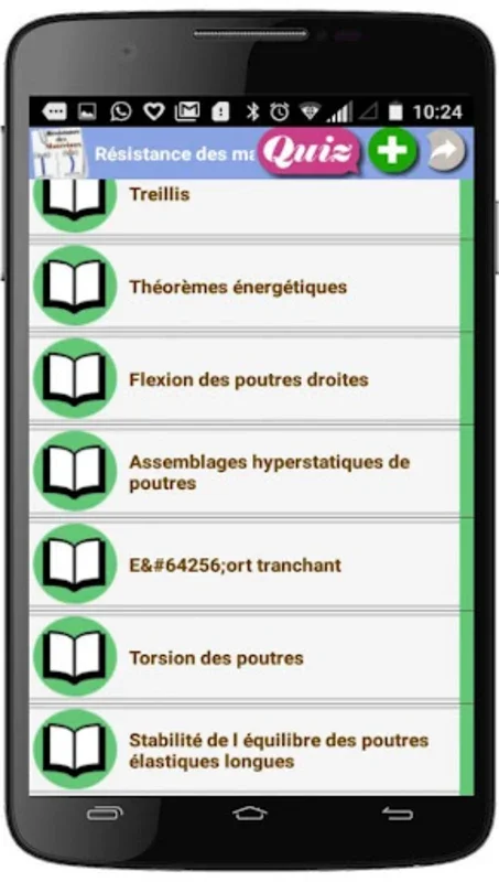 Cours de Résistance des matéri for Android - Master Material Strength