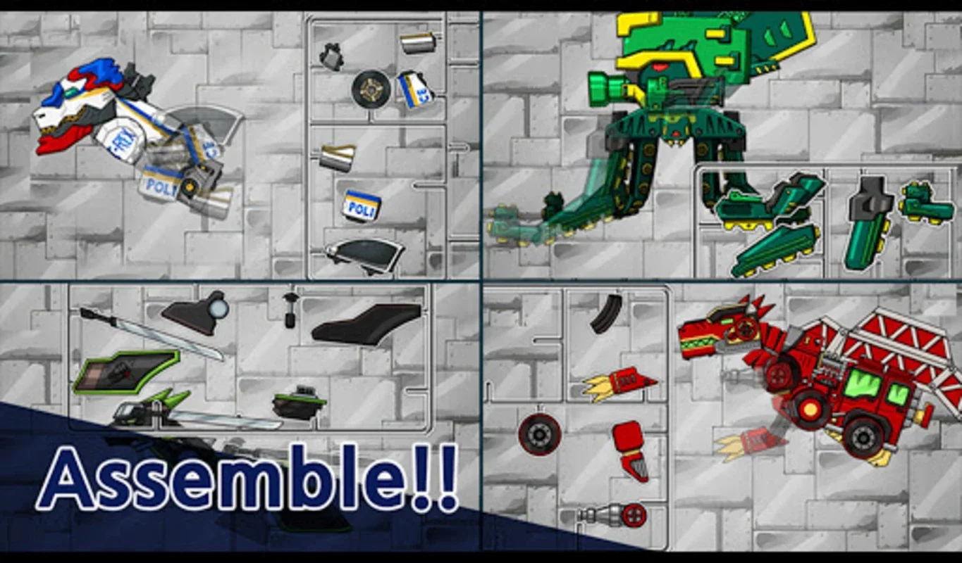 DinoRobot Infinity : Dinosaur for Android - Engaging Robot Wars