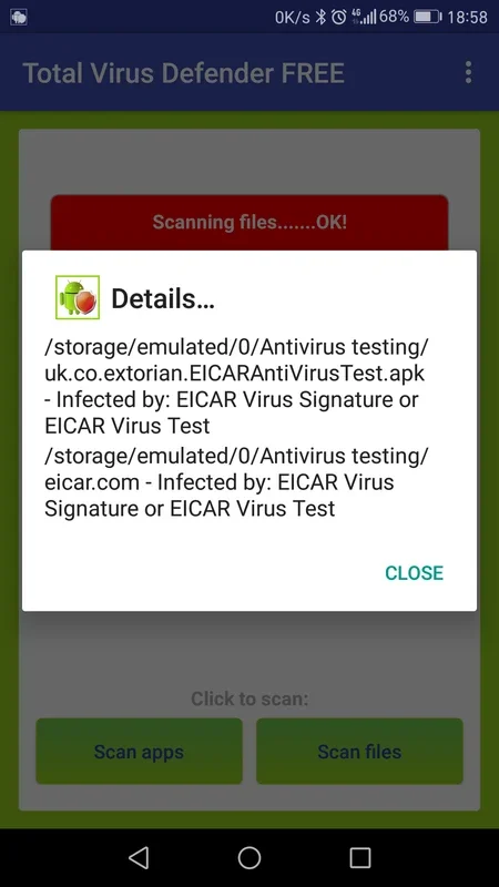 Total Antivirus Defender for Android - Secure Your Device