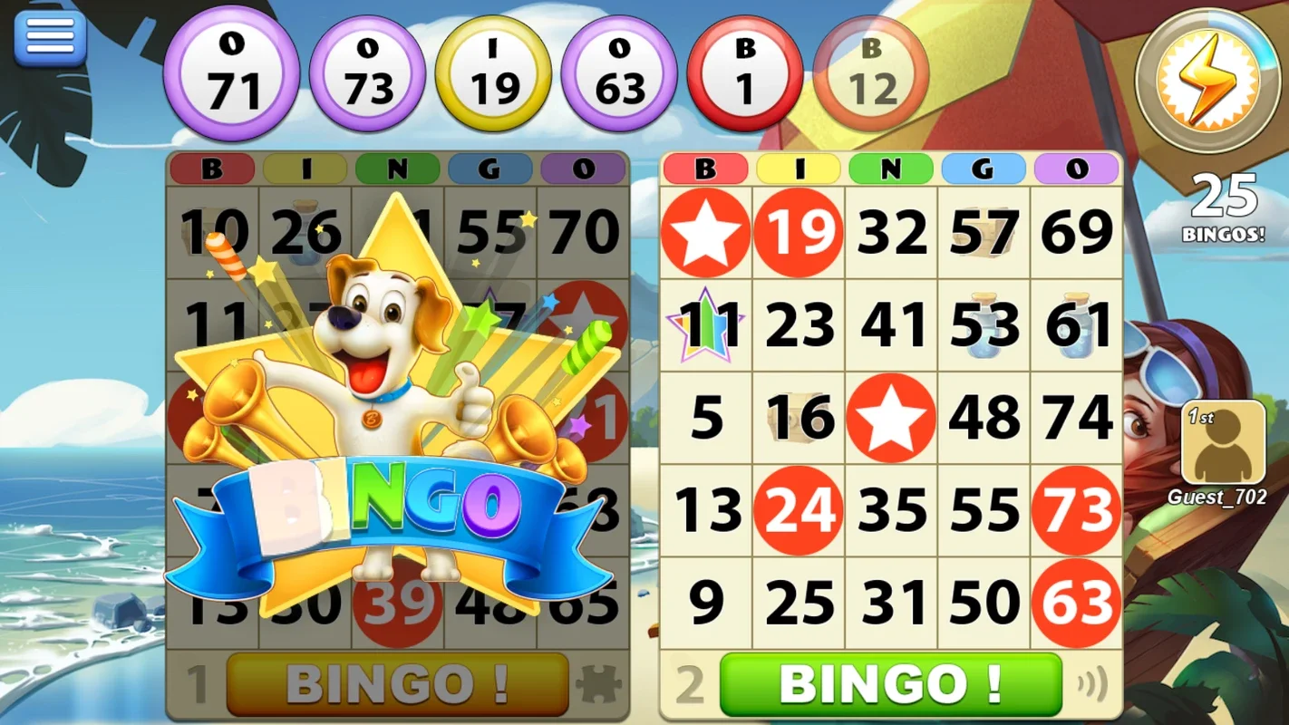 Bingo Scapes - Bingo Christmas for Android: Online Bingo with Many Players