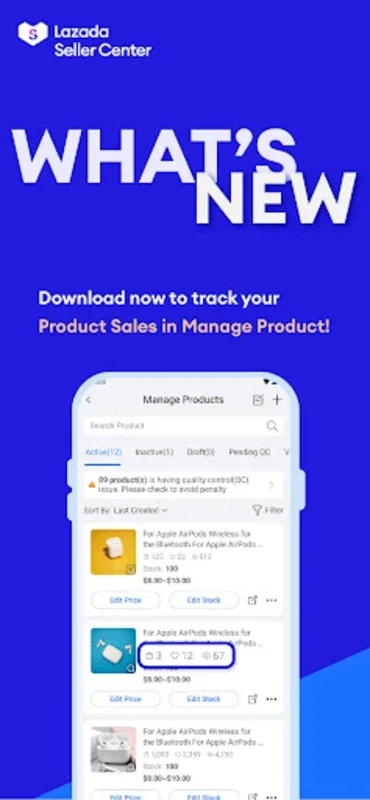 Lazada Seller Center for Android - Manage Your E-commerce Business on the Go