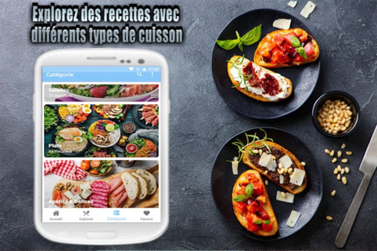 Recettes faciles et rapides for Android - Effortless Meal Prep