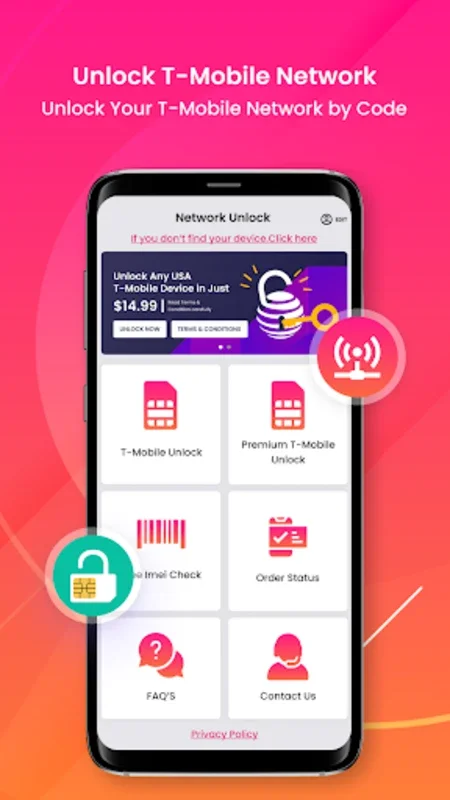 Network Unlock Any Device Today For T-Mobile for Android - Unlock Your Device Globally