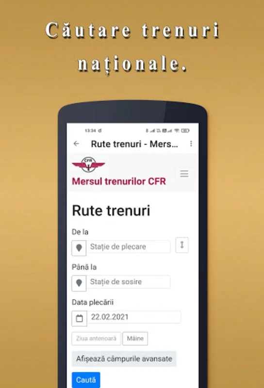 Mersul trenurilor RO for Android - Streamline Your Rail Travel