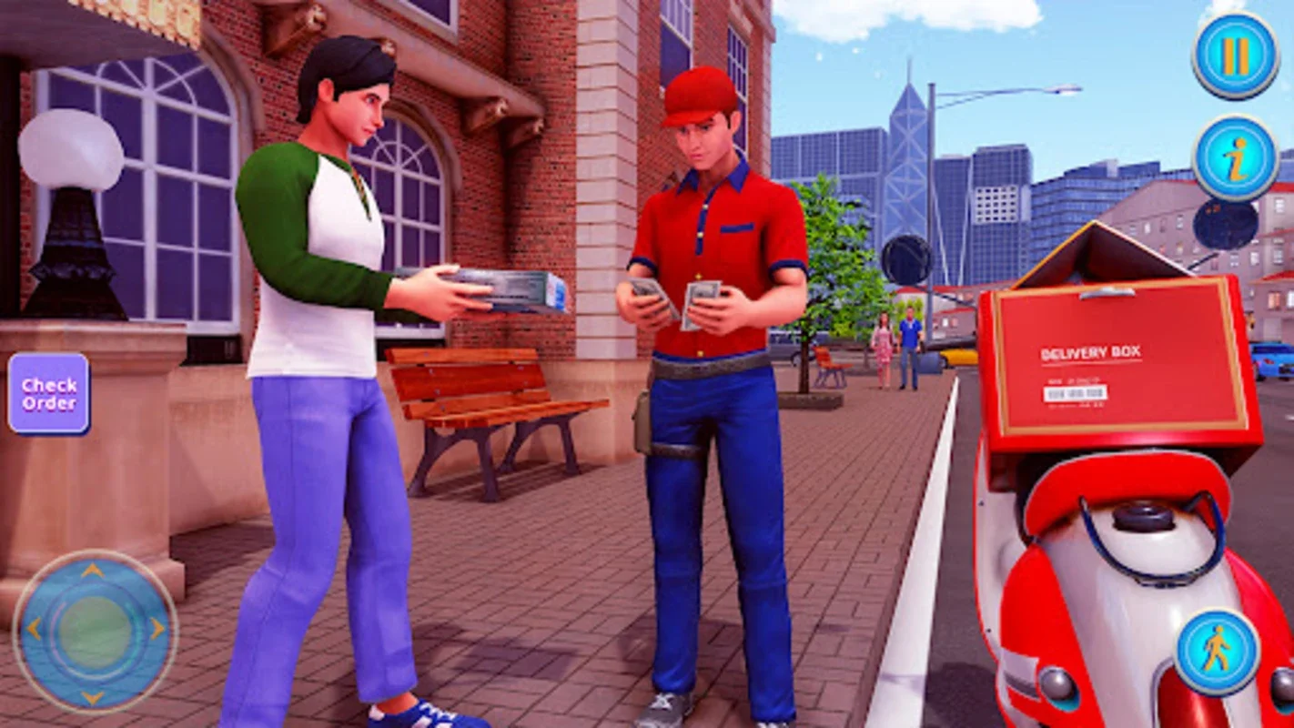 Food Delivery Boy Bike Game 3D for Android - Thrilling Virtual Delivery Experience