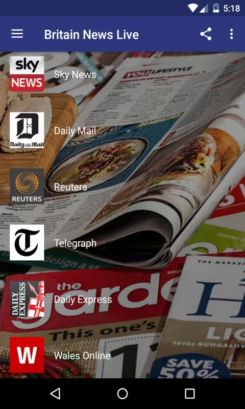 Britain News Live for Android - Stay Informed