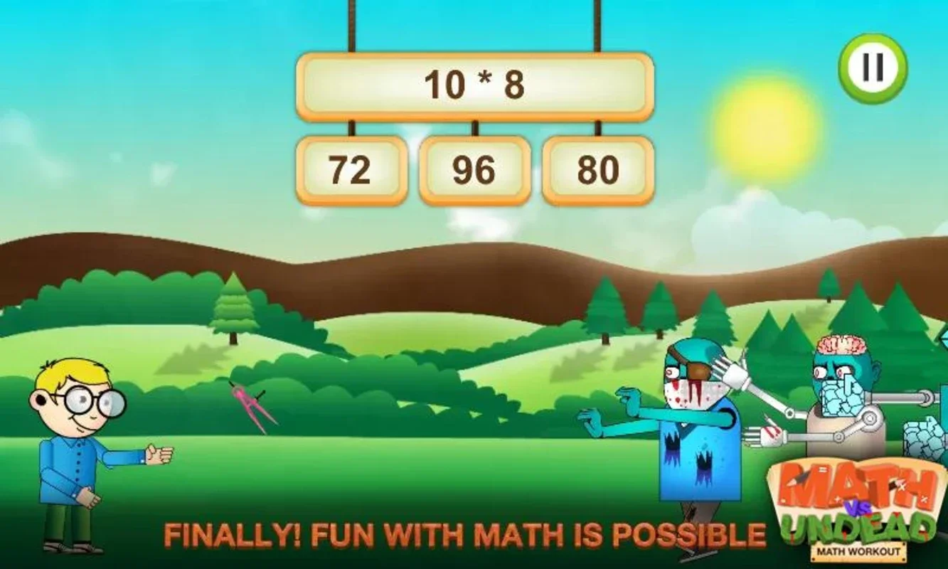 Math vs. Undead: Math Workout on Android - Fun Math Learning