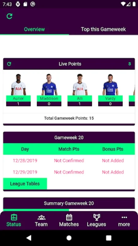 Fantasy Manager for EPL on Android - No Downloading Required