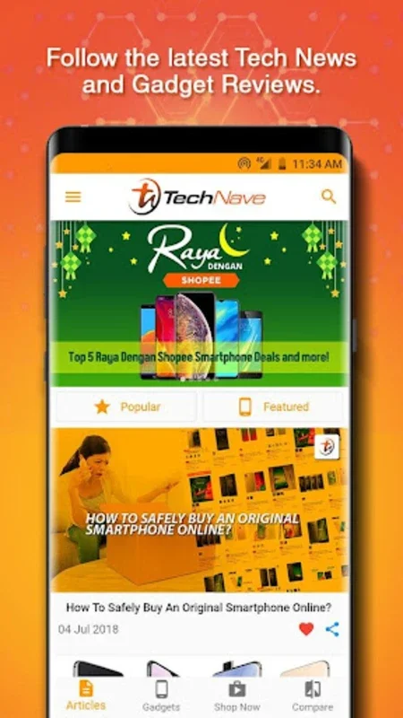 Technave - Tech News, Specs for Android: Stay Informed