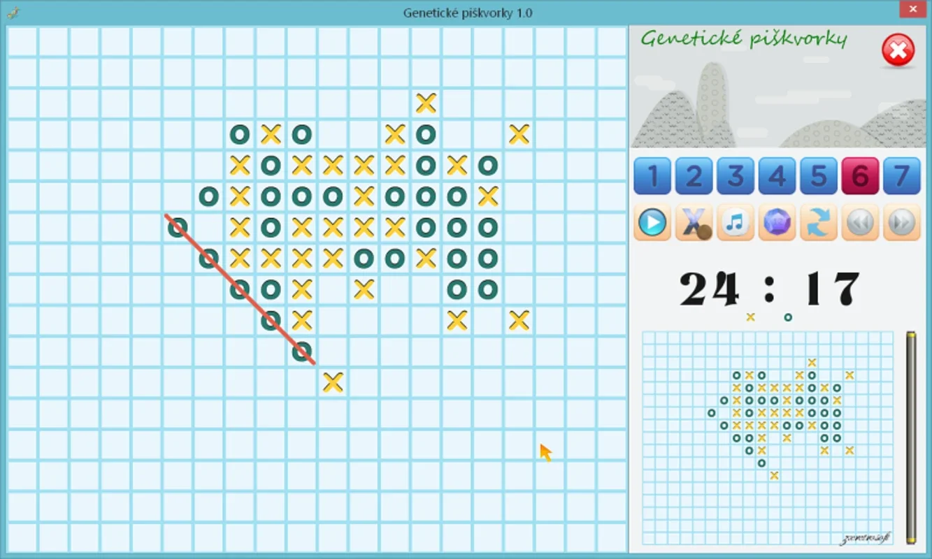 Genetic Tic Tac Toe for Windows - Engaging Gameplay