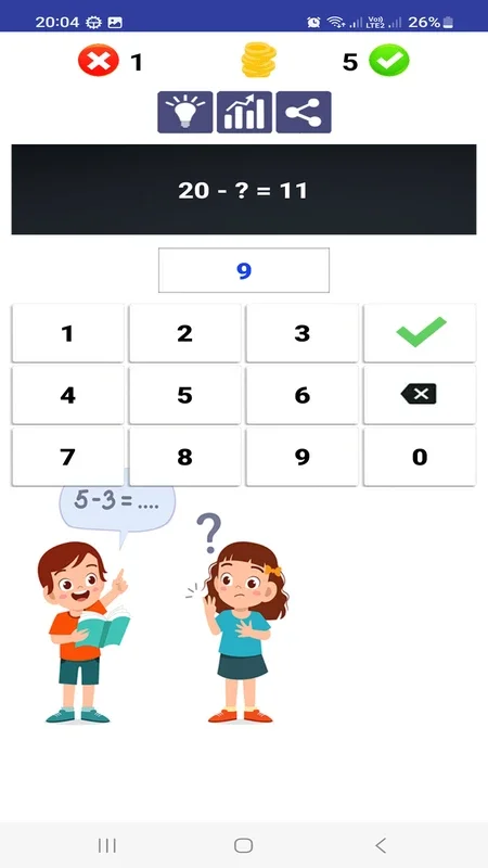 Math learns for Android: Boost Your Child's Math Skills