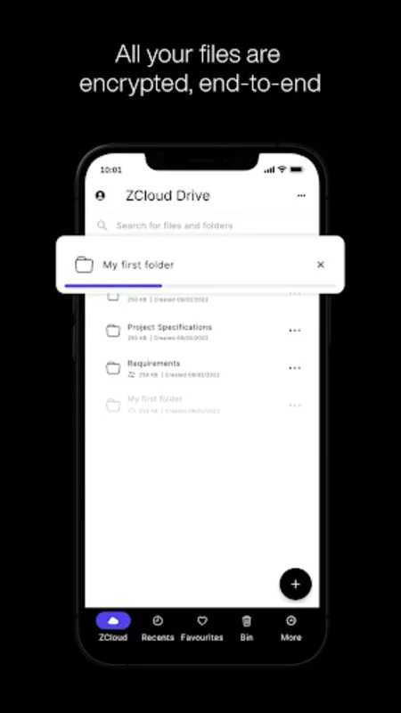 ZCloud for Android - Secure Cloud Storage Solution