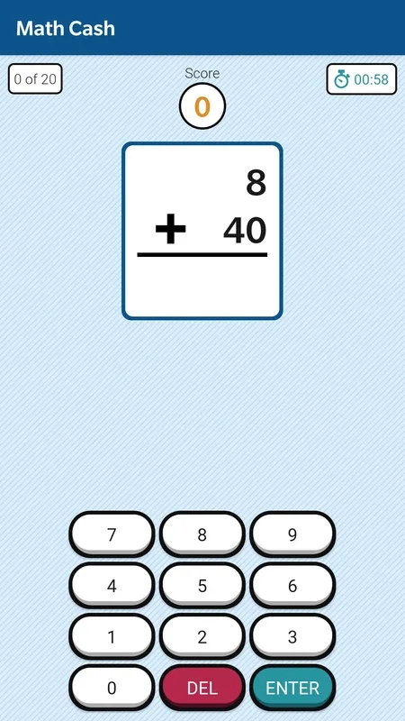 Math Cash for Android - Enhance Mental Math Skills and Earn