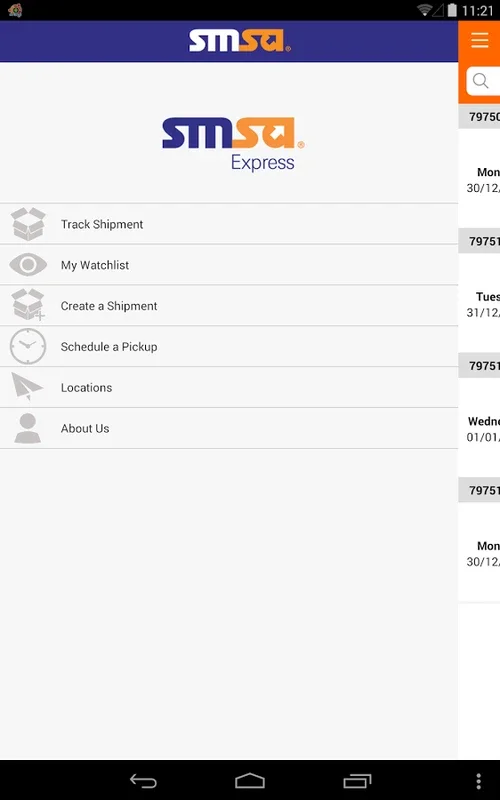 SMSA 1.3 for Android - Manage Shipments Effortlessly