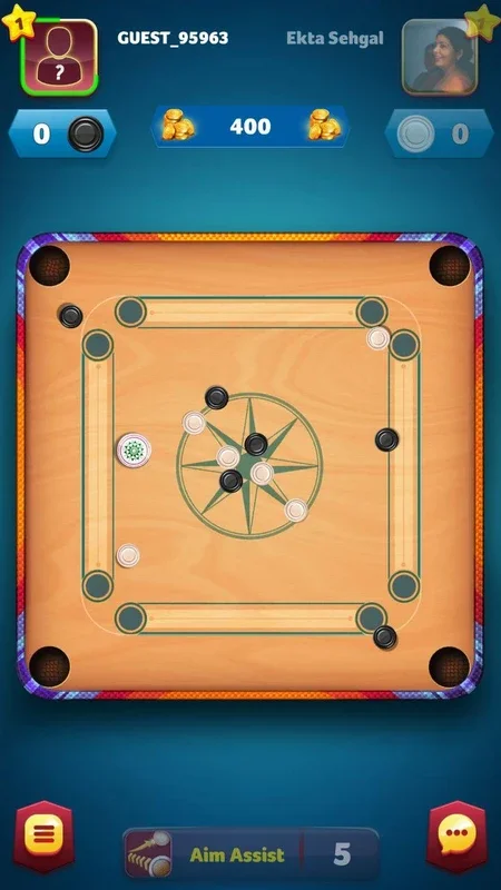 Carrom Friends for Android - Play Online Billiards