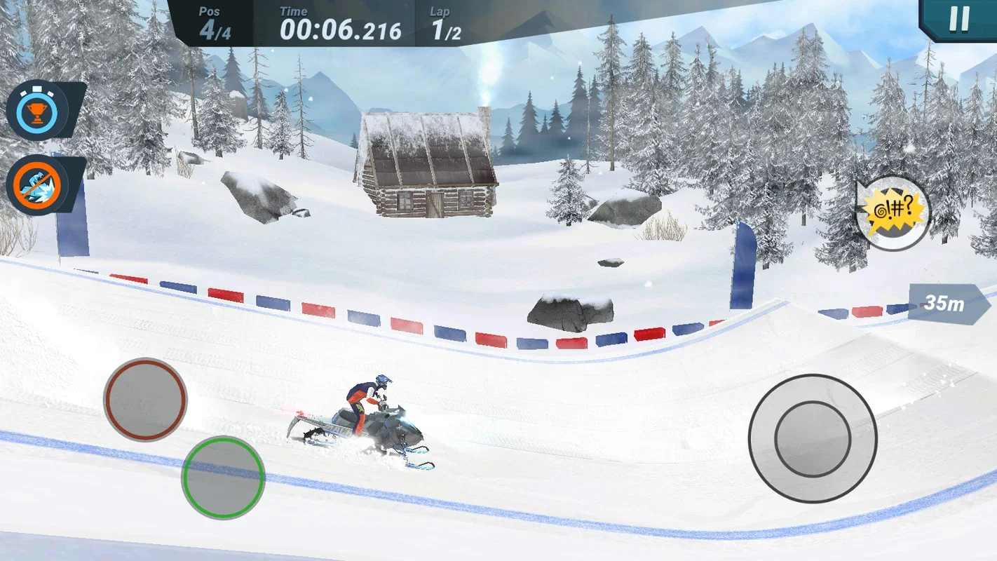 Mad Skills Snocross for Android - Thrilling Snowmobile Races