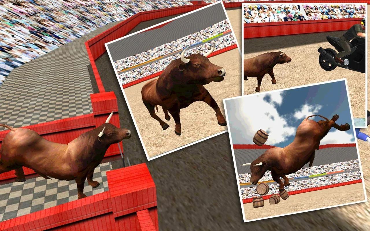 Angry Bull Attack Arena Sim 3D for Android - No Downloading Needed