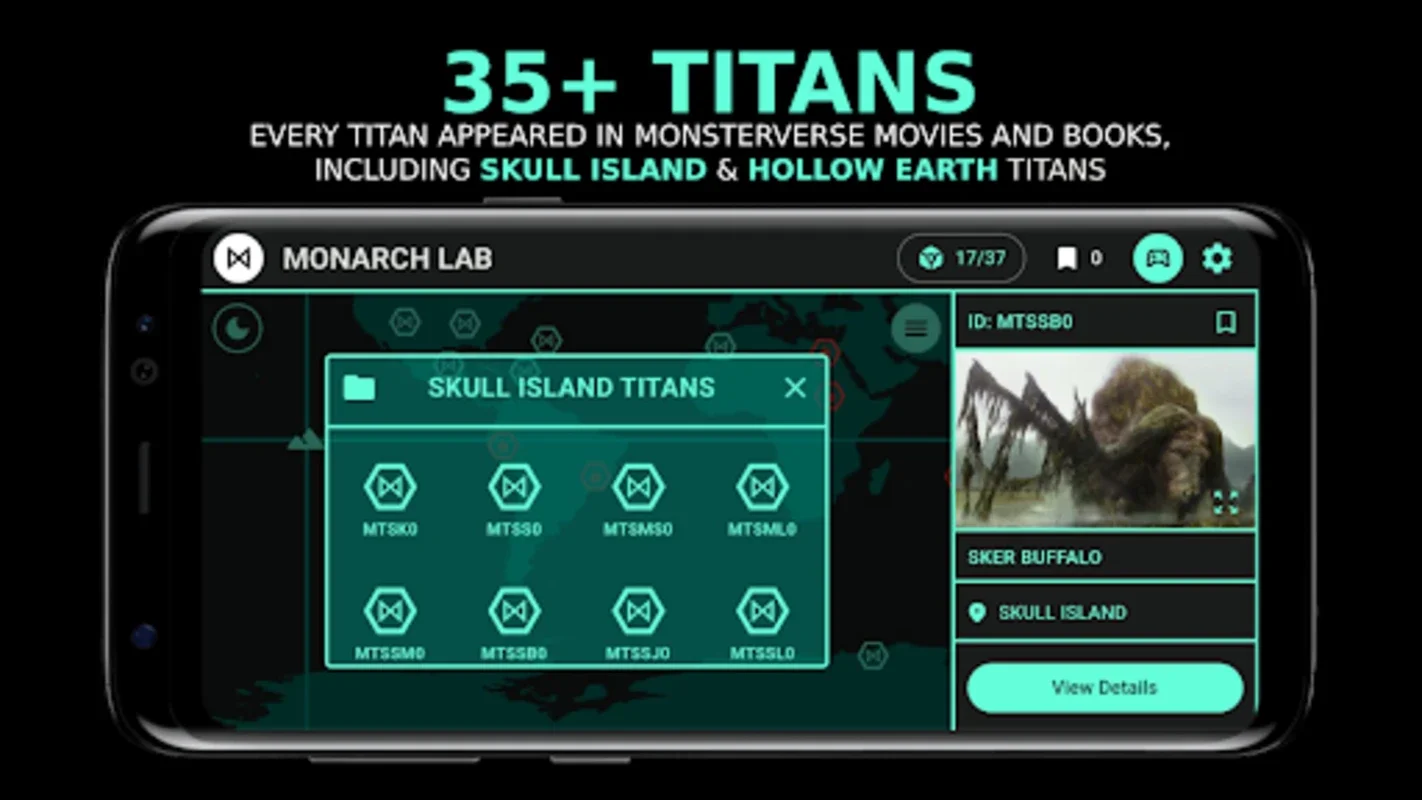 MONARCH TITANS | MONSTERVERSE for Android - Unlock the World of Titans