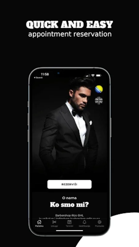 Barbershop Rizo BHL for Android - Effortless Appointment Booking