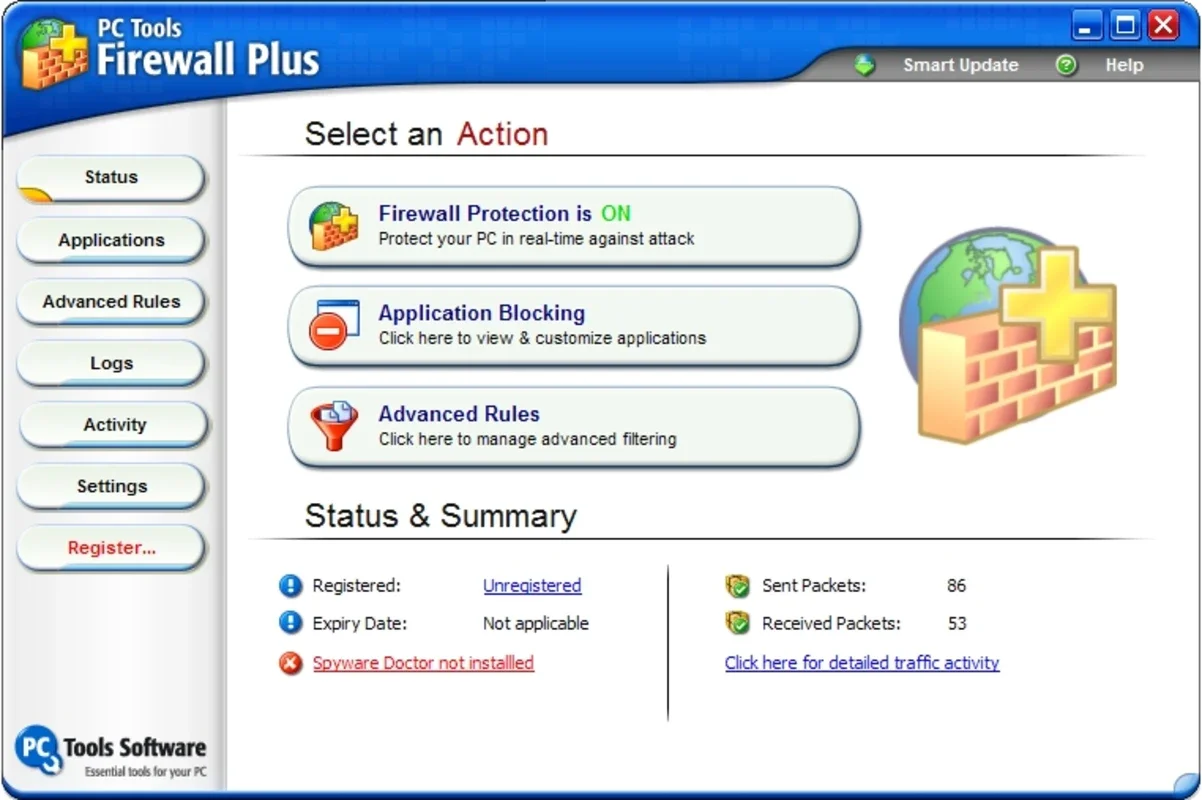 Pc Tools Firewall Plus: Intuitive Windows Firewall for Enhanced Security