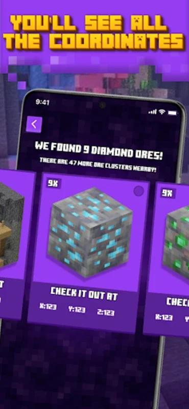 Diamond Finder for Android - Navigate Minecraft PE Easily