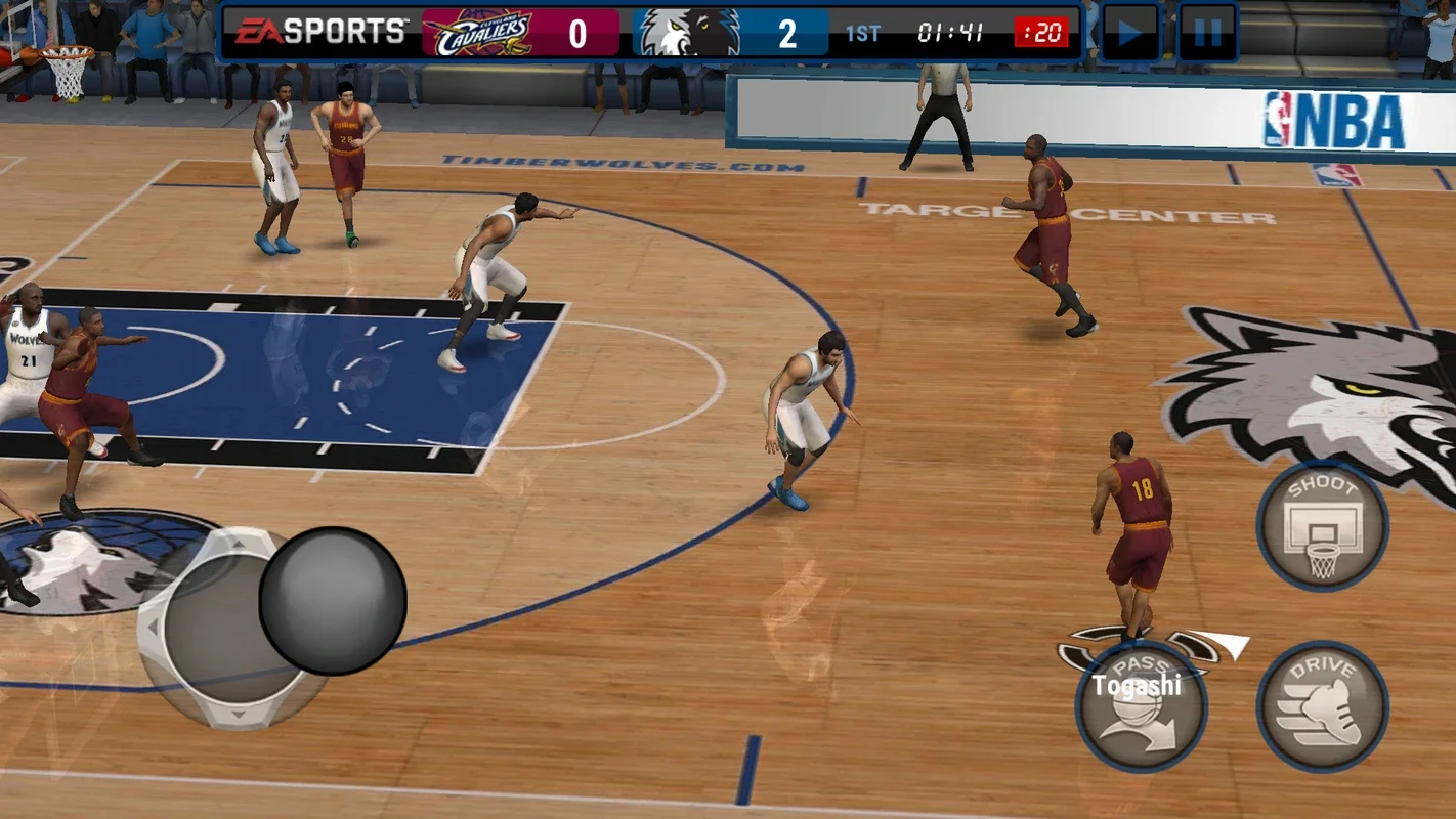 NBA LIVE Mobile for Android: Authentic Basketball Action