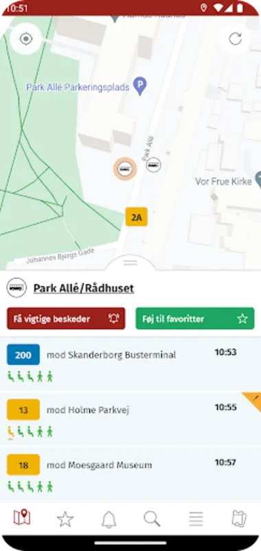 Midttrafik live for Android - Real - time Bus Tracking