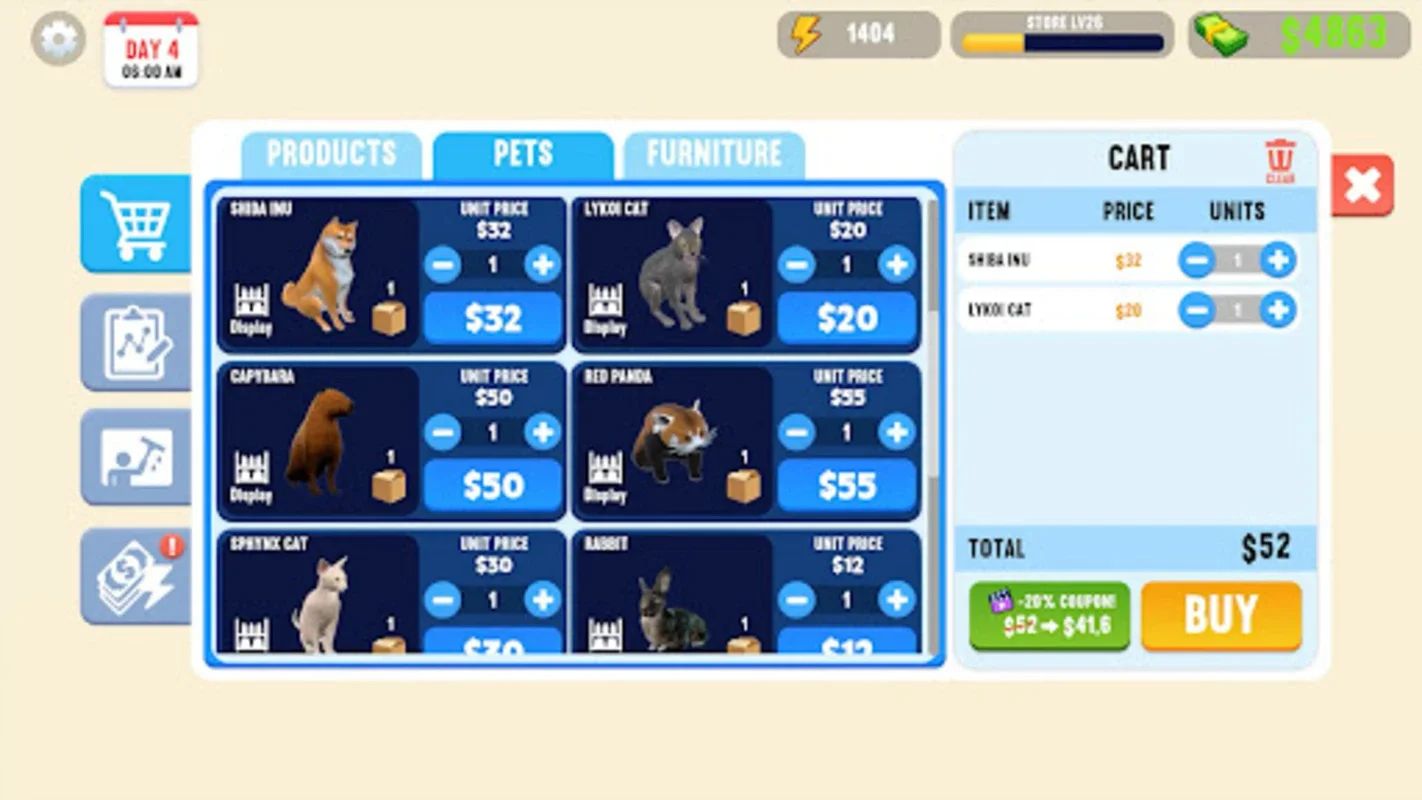 Pet Paradise - Shop Simulator for Android - Download the APK from AppHuts