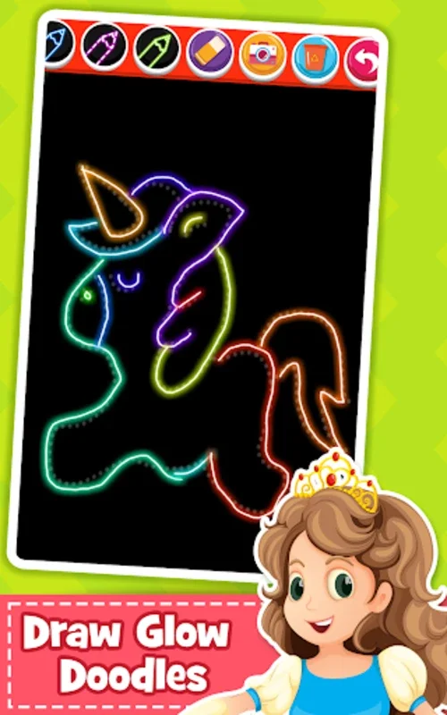 Unicorn Coloring Book for Kids for Android - Color and Learn