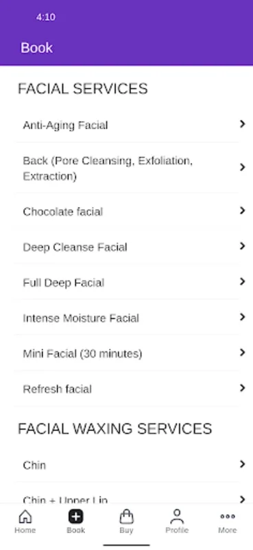 LUX SPA for Android - Effortless Spa Appointment Booking