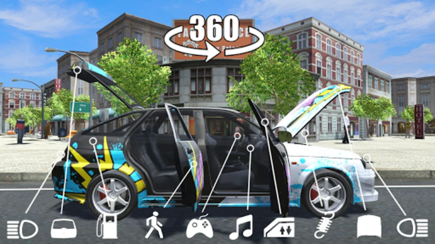 Urban Cars Sim for Android - Realistic Driving Experience