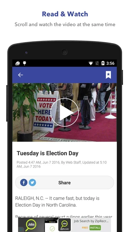 FOX8 for Android: Stay Informed with Local News