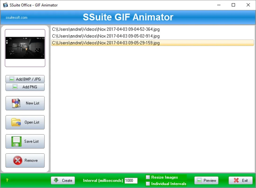 SSuite Office Gif Animator for Windows - Create Animated GIFs Easily