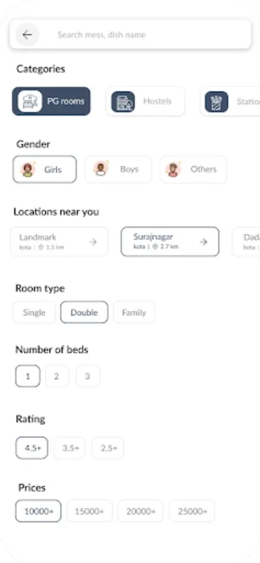 PG Rooms for Android - Find Affordable Hostels Easily