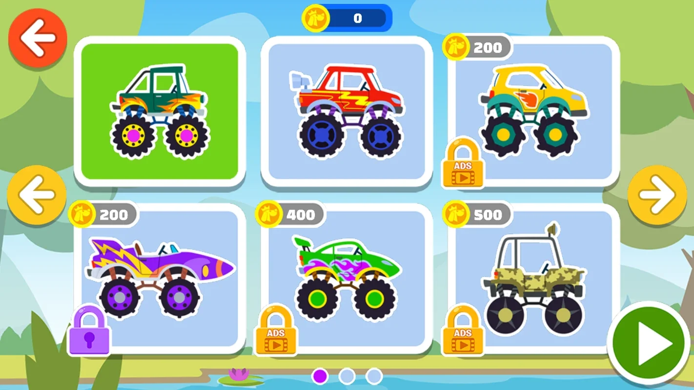 Monster truck for Android - Fun Racing for Kids