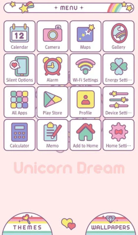 Unicorn Dream Theme for Android - Enchant Your Device