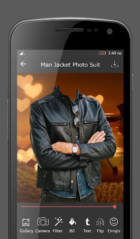 Man Jacket Photo Suit for Android - Enhance Your Photos