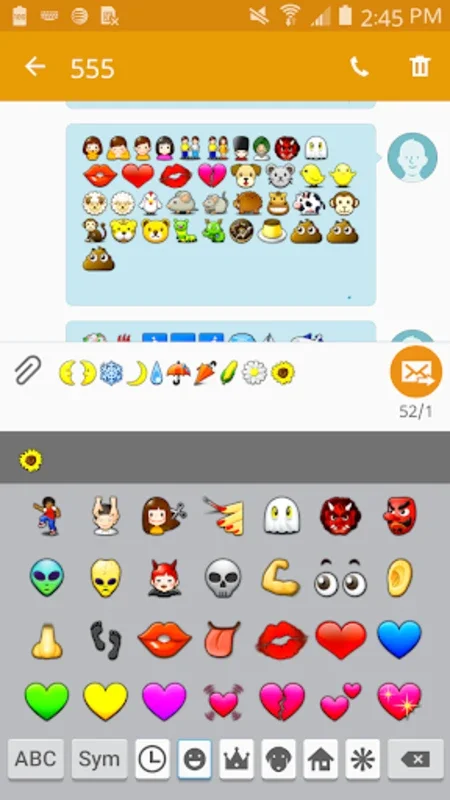 Emoji 9 Free Font Theme for Android - Express Yourself