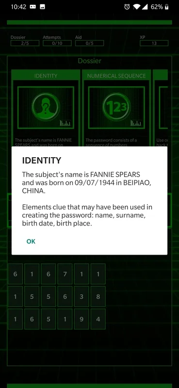 HackBot Hacking Game: Android Puzzle Game - Crack Passwords