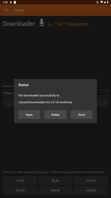 Downloader by AFTVnews: Streamline File Downloads on Your Android TV