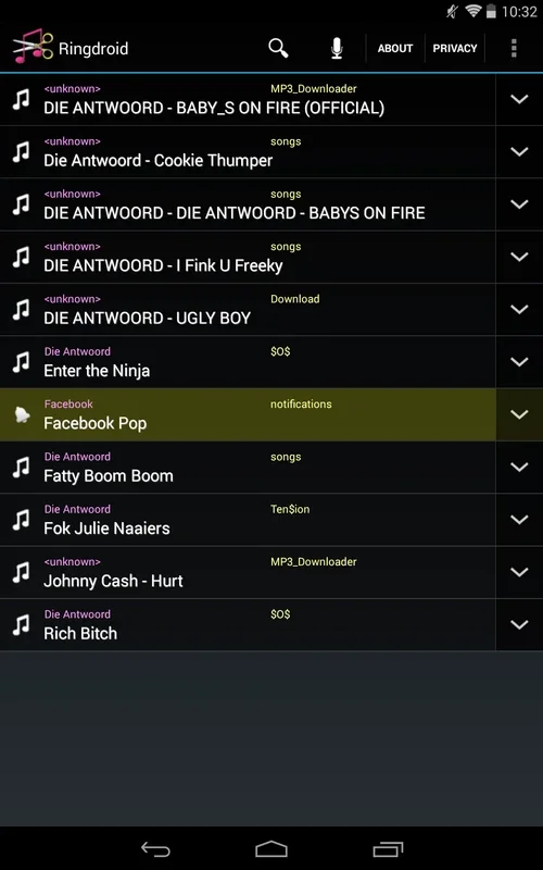 Ringdroid for Android: Create Custom Ringtones