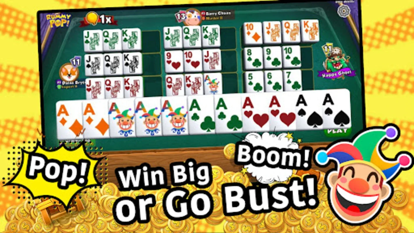 Rummy Pop! Lami Mahjong for Android - No Downloading Required