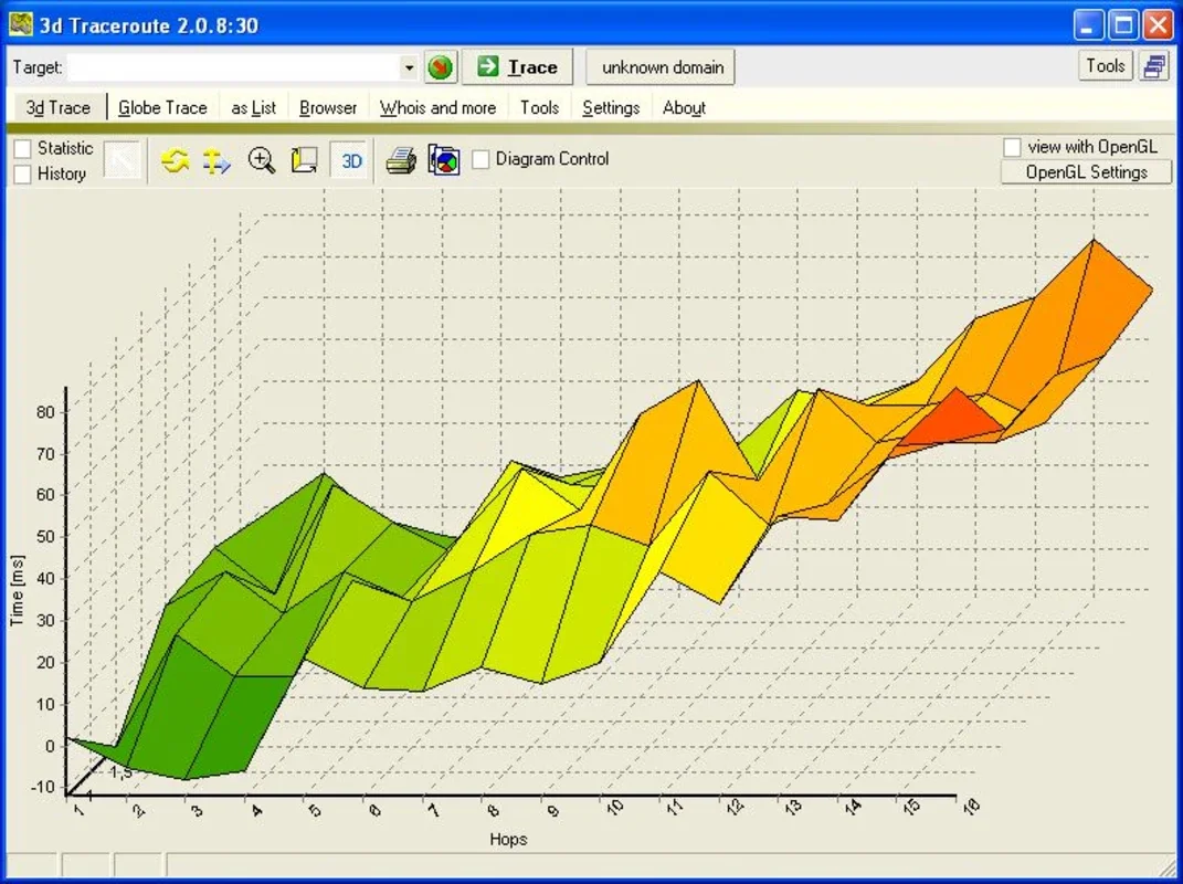 3d Traceroute for Windows: Reveal Data Paths